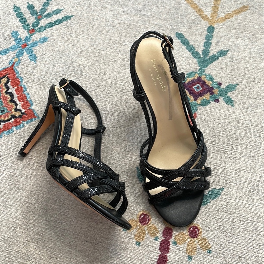NWOT Kate Spade Debbie Slingback Glitter sandals- sold